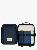 Handbagage Rugzak Travel Cabaia Roze travel XS-vue-porte