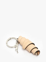 Longchamp Porte-cls croissant Porte cls Marron-vue-porte