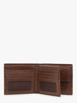 Portefeuille Porte-cartes Cuir Maverick Marron rough gear MAVRG005-vue-porte