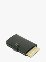 Porte-cartes Original Cuir Secrid Vert original MO-vue-porte