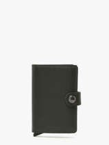 Porte-cartes Original Cuir Secrid Vert original MO