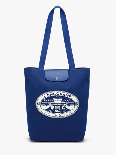 Longchamp Le pliage x constantin Schoudertas Blauw
