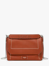 Sac Bandoulire L Ninon Soft Cuir Lancel Marron ninon A13783