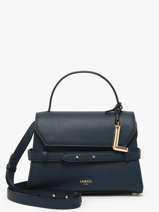 Cross Body Tas Faubourg Leder Lancel Blauw faubourg A13948
