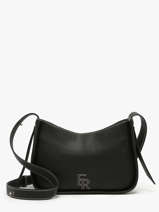 Sac Bandouli�re M Foudre Cuir Etrier Noir foudre EFOD089M