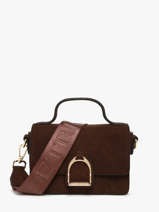 Sac Bandoulire Altesse Suede Etrier Marron altesse suede EASU048X