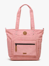 Sac Port paule A4 Adventurer Polyester Recycl Cabaia Rose adventurer TOTEBAGM