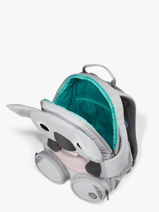 Mini Rugzak Affenzahn Grijs large friends FAL-vue-porte