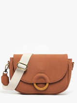 Cross Body Tas M Crocus Woomen Bruin crocus WCRO04