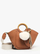 Cross Body Tas Crocus Woomen Bruin crocus WCRO33