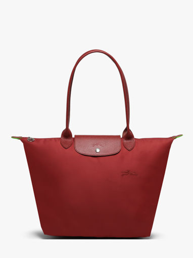 Longchamp Le pliage green Besace Rouge