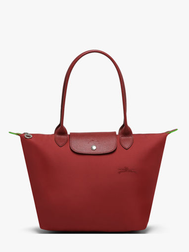 Longchamp Le pliage green Besace Rouge
