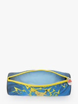 Pennenzak 1 Compartiment Pokemon Blauw pikachu eclair 25IK207P-vue-porte