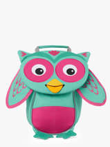 Mini Sac  Dos Affenzahn Vert small friends FAS