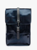 Backpack Mini - Sac � Dos 1 Compartiment + Pc 13" Rains Bleu city 13020