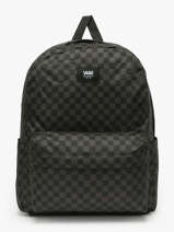Sac  Dos 1 Compartiment Vans Noir backpack VN000H4X