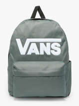 Sac  Dos 1 Compartiment Vans Gris backpack VN000H4Z