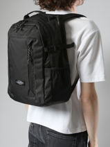 Rugzak 1 Compartiment Met 16" Laptopvak Eastpak Zwart core series EK0A5BL4-vue-porte