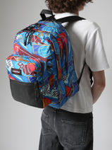 Sac  Dos Pinnacle Authentic Eastpak Bleu authentic K060-vue-porte