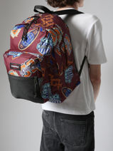 Sac  Dos Pinnacle Authentic Eastpak Rouge authentic K060-vue-porte