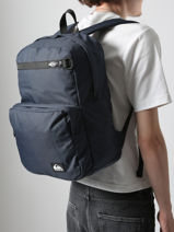 Sac  Dos 1 Compartiment Quiksilver Bleu youth access QYBP3730-vue-porte