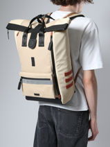 Sac  Dos Pc 17" Cabaia Beige adventurer L-vue-porte