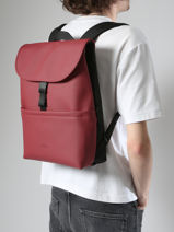 Sac  Dos Ucon acrobatics Rouge backpack S-vue-porte