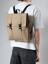 Msn Bag Mini - Sac � Dos 1 Compartiment Rains Beige city 13310-vue-porte