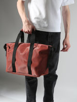 Sac De Voyage Cabine Travel Rains Rouge travel 14220-vue-porte