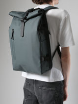 Sac  Dos Rains Bleu city 14590-vue-porte