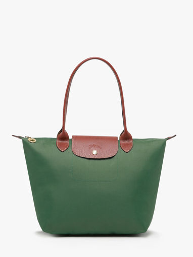Longchamp Le pliage original Schoudertas Geel