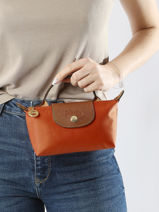 Longchamp Le pliage original Pochette Orange-vue-porte