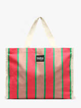 Sac Port paule Birthday Coton Hindbag Multicolore birthday R