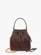 Sac Bandoulire La Suite Cuir Paul marius Marron la suite CAPUXSUI