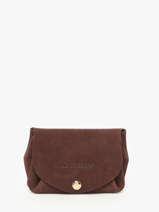 Porte-monnaie Cuir Paul marius Marron la suite GUSTASUI