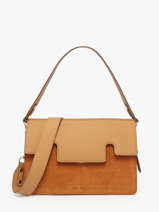 Sac Port� �paule La Suite Cuir Paul marius Marron la suite GABRISUI