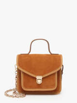 Sac Bandoulire La Suite Cuir Paul marius Orange la suite GEOX2SUI