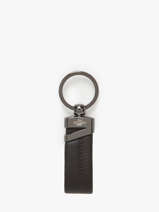 Porte-clefs Cuir Yves renard Marron foulonne 2328