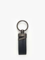 Porte-clefs Foulonne Cuir Yves renard Bleu foulonne 2328