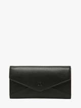 Portefeuille Cuir Yves renard Noir enveloppe 29286