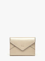 Portefeuille Cuir Yves renard Or enveloppe 29223