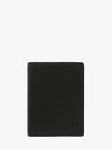 Portefeuille Cuir Yves renard Noir smooth 15418