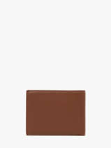 Portefeuille Cuir Yves renard Marron foulonne 2372