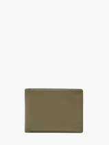 Portefeuille Cuir Yves renard Vert smooth 1574