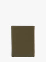 Portefeuille Cuir Yves renard Vert smooth 15419