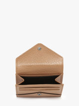 Porte-monnaie Cuir Yves renard Beige enveloppe 29250-vue-porte