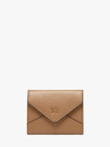 Porte-monnaie Enveloppe Cuir Yves renard Beige enveloppe 29250