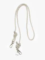 Schouderriem Etrier Zilver accessoires EACC413L