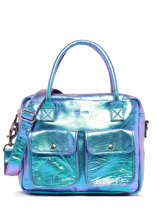 Handtas A4 Formaat Paul marius Blauw scarabee 25573-39