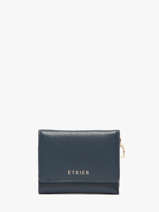 Porte-monnaie S Tradition Cuir Etrier Bleu tradition ETRA095S